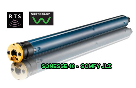 Рулонні штори з електроприводом Somfy Sonesse