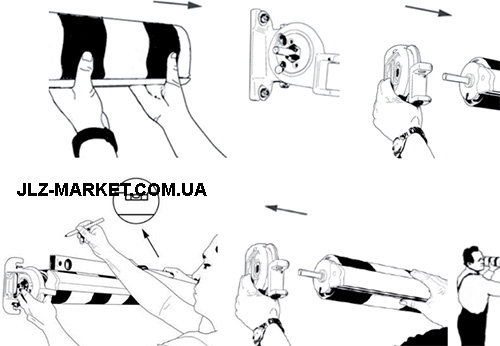 Установка маркизы для маленькой террасы Basic Установка маркизы для маленькой террасы Basic