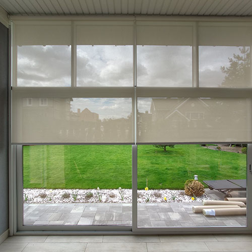 Рулонна штора Скрін на вхідній двері Рулонна штора Скрін на вхідній двері