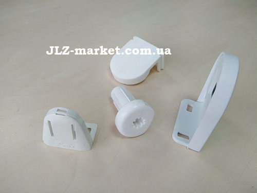 Вигляд кронштейну ролети на раму вікн Вигляд кронштейну ролети на раму вікна